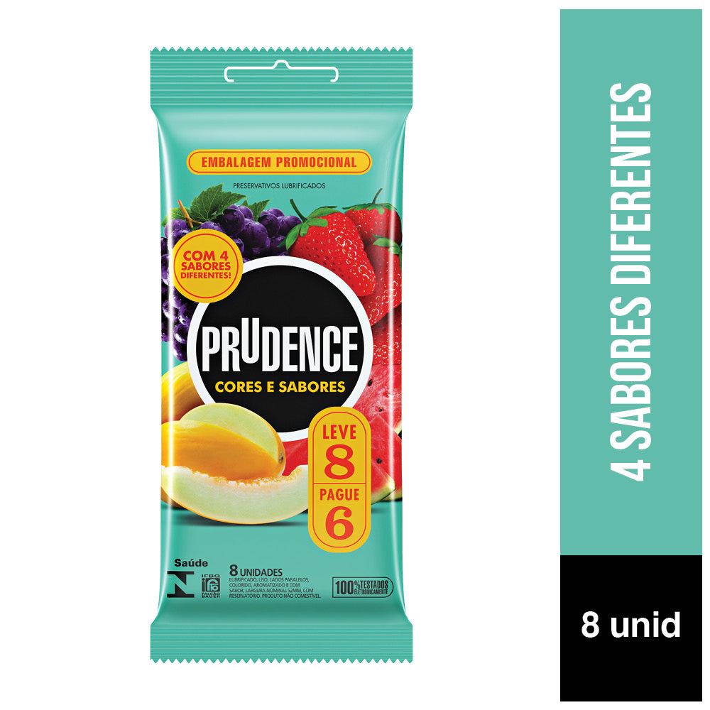 Preservativo Prudence Mix Leve 8 e pague 6