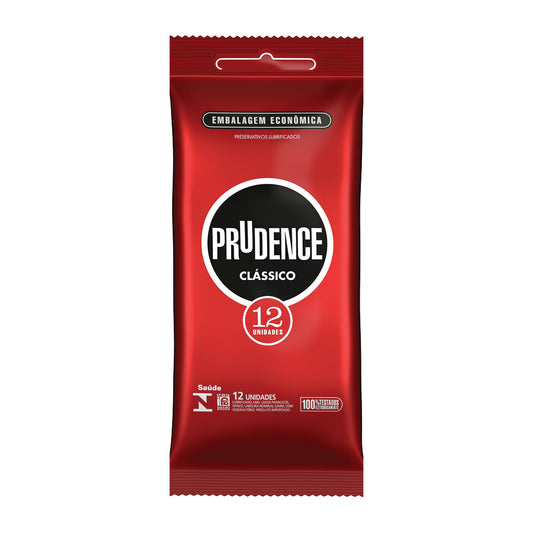 Preservativo Prudence Clássico com 12 unidades