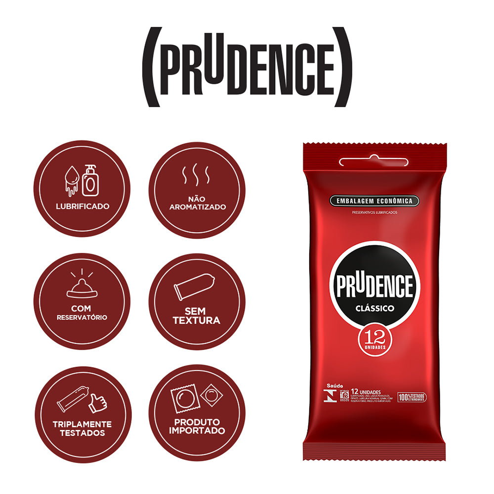 Preservativo Prudence com 12 unidades