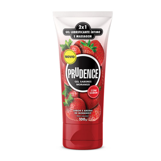 Gel Prudence Sabores Morango 100g